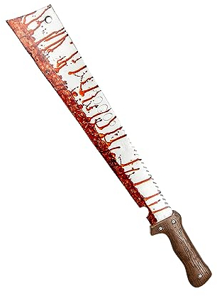 Wicked Costumes Adult Realistic Bloody Machete Prop Fancy Dress Accessory