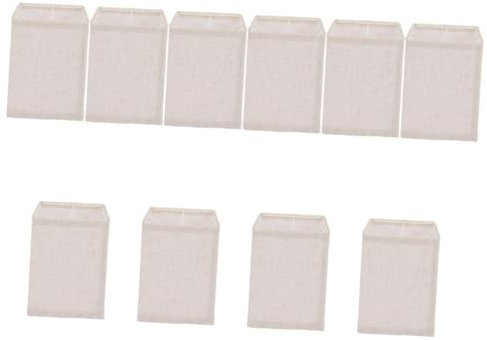 Cabilock 10 Pièces abat-jour light led chambre lumière Pendentif décor vintage lampadaire accessoire de lampe décor de lampe en tissu haute qualité plafond tableau Lampe de bureau lustre