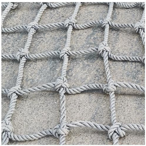 Seilnetz klettern Anti-Wear Nylon klettern Kinder Erwachsene Kletternetz für Kinder Erwachsene Rock Spielplatz Baumnetz Outdoor-Netze für Mesh Indoor Woven Rope Outdoor Net Decking Rope Net(10mm-10cm,