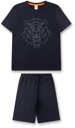 Sanetta Jungen 245878 Pyjamaset, Blau, 164 EU