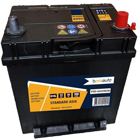 Batterie de voiture BPROAUTO 35Ah/300A KIA PICANTO 1.2