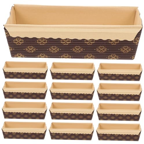 FIXOSHEE 25 piezas Unidades Moldes de Papel para Pastel Resistente Altas Temperaturas Desechables y Apilables para Panadería Tartas y Fiestas