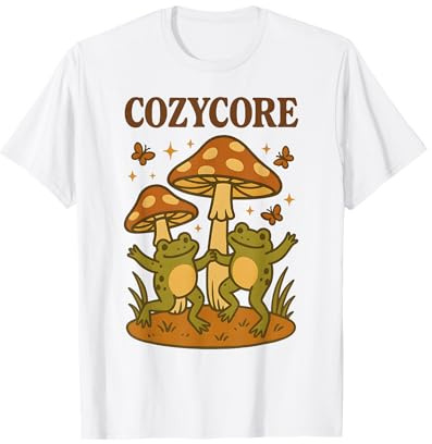Cozycore | Cottagecore Aesthetic | Ranas del Bosque Camiseta