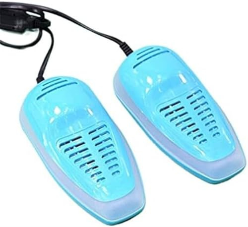 Schuhtrockner, Stiefeltrockner Mini-Schuhtrockner Heizung Entfeuchtungsgerät Schuhreiniger Schuhe Trocknungsmaschine im Winter(Blue)