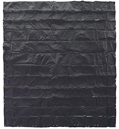 Premium Abdeckplane Rechteckig 200 g/m² blau schwarz | Sommer- und Winterabdeckung | Schwimmbad Poolabdeckung Plane PEB Robust UV-beständig inkl. Stahlseil Spannschloss (7,00 x 3,50 m)