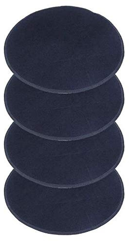 UCARE 4 Radfilze 55cm/21.4in Schwarz Leicht Staubdicht Tote Filzschutz für Reifenrad
