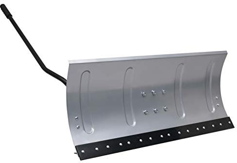 Chusui Schneeschild für Rasentraktor mit Adapter, Schneeschieber, Schneepflug, Schneeschaufel, Snow Shovel, 100 cm