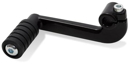 Pédale De Changement De Vitesse À Commande Centrale Moto pour Sportster Pour XL 883 1200 2004-2022 Levier De Vitesses(Black)