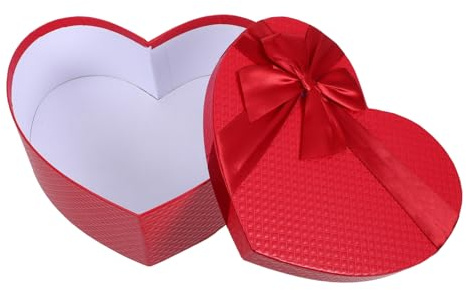 FUNOMOCYA 1Stück Herzförmige für Hochzeiten Kleine Aufbewahrungsbox für Süßigkeiten Dekoration für Geburtstagsfeiern Weihnachtsfeiern und Besondere Anlässe