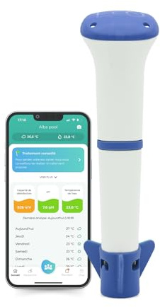 EcO Start Sel - Analyseur de Traitement de l'eau pour Piscine et Spa au sel (EcO Salt)