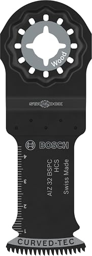 Bosch 1x AIZ 32 BSPC instickssågblad (för Hårt trä, Mjukt trä, Bredd 32 mm, Professional Tillbehör Multiverktyg)