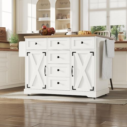 Zenithz Tavolo pieghevole multifunzione e credenza bianca (147 cm), carrello da cucina con meccanismo pieghevole, carrello da portata, montaggio a parete, salvaspazio per piccoli spazi