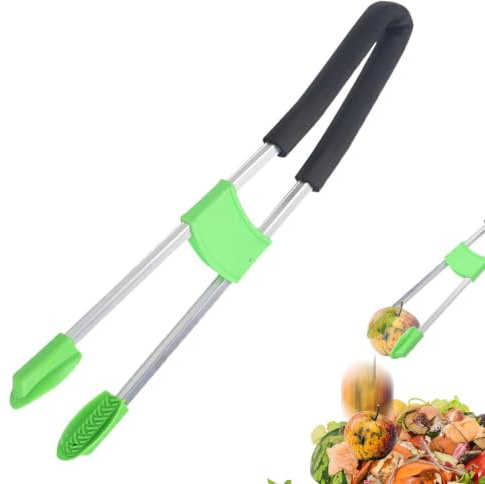 Recogedor de Basura Mango Largo Antideslizante Ergonómico