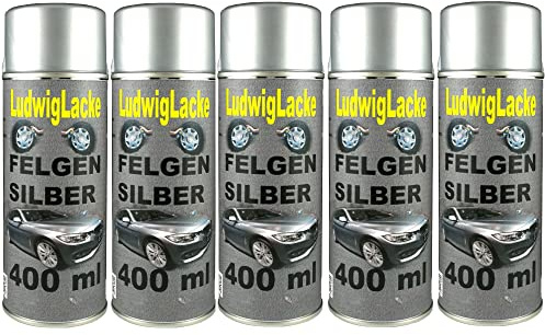 Standardspray 5 Felgensilber Spray 400 ml