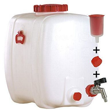 Graf Getränkefass Oval 150 Liter mit Messing Auslaufhahn 1/2 und Gärspund