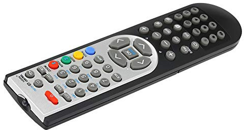docooler RC1900 Telecomando per Oki HITACHI Alba CELCUS Luxor GRUNDIG Sharp JMB TELEFUNKEN Bush TECHWOOD Akai NEVIR SANYO LCD LED TV al Plasma Smart Nero