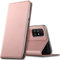 Verco Funda para Samsung Galaxy A51 PU Cuero Flip Folio Carcasa Soporte Plegable Ranuras para Tarjetas para teléfono móvil Samsung A51 Cubierta, Rosa