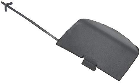 Qiilu Couverture de remorquage de pare-chocs avant, Capuchon de couverture de crochet de remorquage de pare-chocs avant non peint 735456794 Convient pour 500 07-15