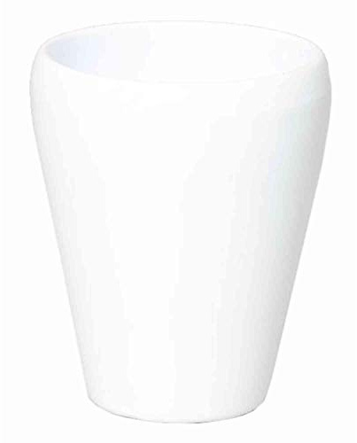 INNA-Glas Keramik Orchideentopf, Ø14cm, 17cm, weiß | Blumentopf/Orchideen Übertopf