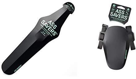 Ass Saver Regular Bike Rear Saddle Mounted Mudguard 2017 - Black & MFM-1-BLK Fahrrad-Schutzbleche, Schwarz, Mini