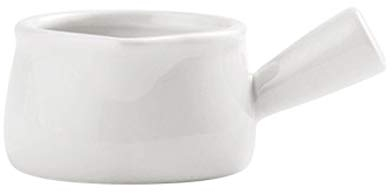 caihuashopping Sauce Boat 2.7Oz Ceramic Sauce Boat Double Insulated Gravy Boat, Storage for Gravy Or Cream Used at Home & Kitchen (white Or Pink) Gravy Boat