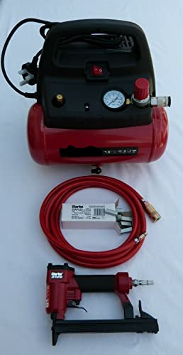 Toolsbypost Upholstery Stapler & Compressor Kit, PAC20