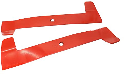 SECURA Jeu de lames (high-lift) compatible avec John Deere X155R Tracteur de pelouse