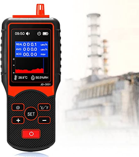 XYEJL Contatore Geiger,Misuratore di Radiazioni Nucleari Professionale Portatile,Rilevatore di Radiazioni Elettromagnetiche,Rilevatore di Radiazioni Nucleari con Display a LED