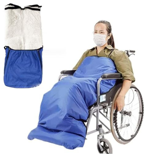 YUXINCAI wasserdichte Und Komfortable Rollstuhldecke, Rollstuhlschlupfsack Schlupfsack Wintersack Wärmesack Decke Fußsack Rollstühle Senior Für Rollstuhl, Wheelchair Accessory