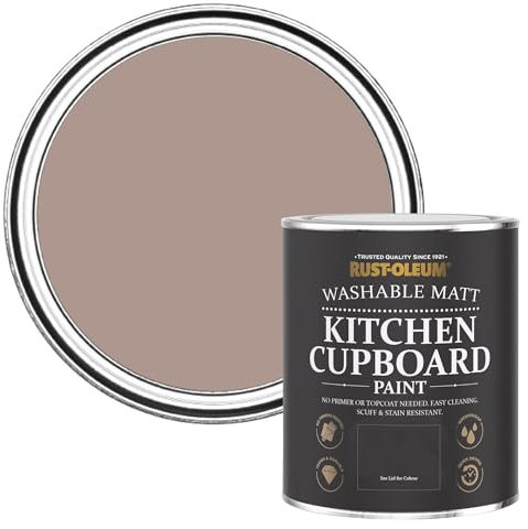 Rust-Oleum abwaschbare Küchenschrankfarbe in rosa mit Matt Finish - Zierkirsche 750ML