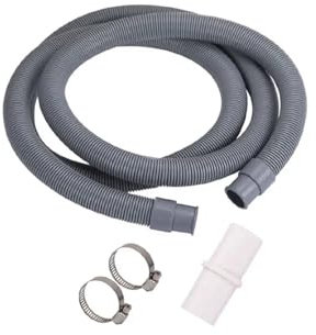 GCYEIDMA Washing Machine Hose Universal Washing Machine Dishwasher Drain Waste Hose Extension Pipe Gray Washer Drain Hose Extension Pipe Kit(Gray)