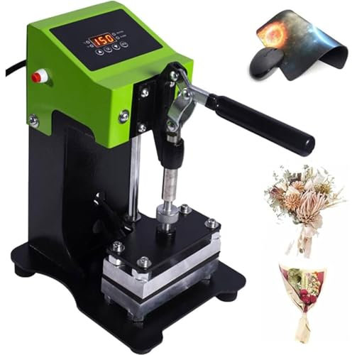 Macchina per Stampa a Caldo, Macchina per Stampaggio a Caldo, Macchina per Stampa a Caldo Rosing, Macchina per Stampa a Caldo Idraulica Manuale Multifunzionale Con Pannello Di Controllo Lcd Digitale
