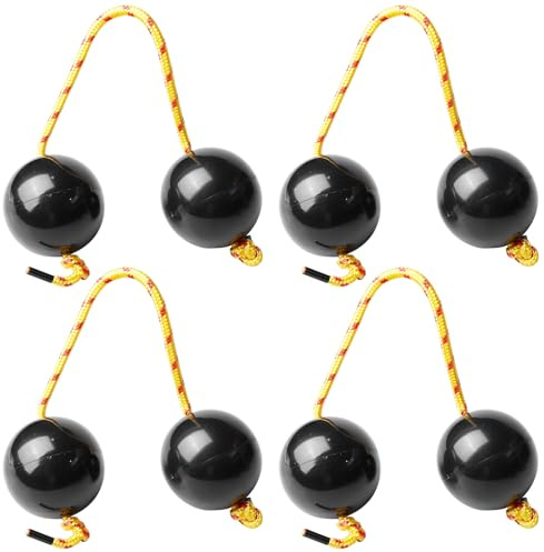 4 Paar Kashaka Aslatua, Afrikanischer Rhythmus Ball, Aslatua African Shaker, Rhythmus Shaker, Instrument Rhythmic Ball, Shaker Rassel Handpercussion für Partys, Hochzeiten und Musikunterricht