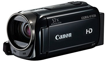 Canon Legria HF R506 Camcorder HD Video lens with 57x Advanced zoom Optical Intelligent IS automatically Full HD CMOS sensor AVCHD and MP4 Format 3.0-Inch Black (Renewed)
