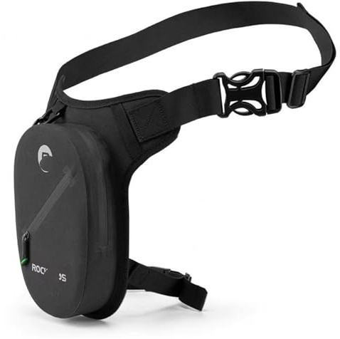 NUOSDEX Moto Coda Borsa Marsupio da Cavaliere Borsa A Tracolla per Moto Equipaggiamento da Motociclista per Uomo Borsa da Gamba Impermeabile per Moto Borsa da Sella per Moto