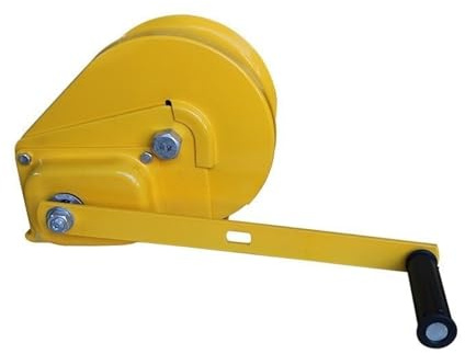 Aerial Crane Lift 1800 lb Hand Winch & Bracket - Air Conditioning Repair Tools, Heavy Duty Winch 10m for Lifting, Disassembly & Maintenance -