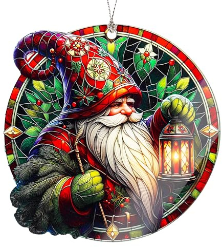 Christmas Tree 2 (Nelxi-218-Vintage Santa Ornament)