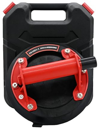 Vakuum Saugheber, 8 Zoll 200KG-250KG Luftpumpe Vakuum Saugnäpfe Leistungsstarke Heavy-Duty Starke Hand Pumpe Saugnapf Angehoben Mit lagerung Box(1 UK)