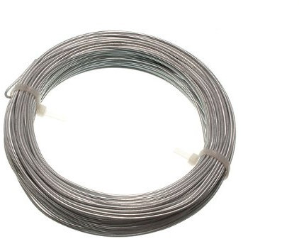 Galvanised Garden Fence Wire 1.6 Mm 30 Metres 1 Roll 500G In Weight