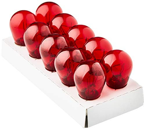 M-Tech Z16 Lampe BAY15D 12 V 21 P21/5 W Rot, Rot, Set von 10