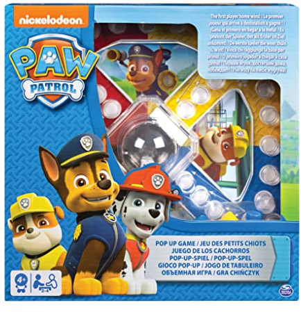 Spin Master Games PAW Patrol - Spiel Sorry mit Pop-up-Würfel