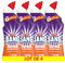 Cillit Bang Gel WC Nettoyant Surpuissant Calcaire/Toilettes 750 ml - Lot de 4