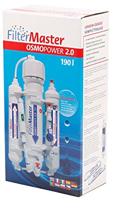 Filtermaster OSMOPower 2.0 | Osmose Filter | Wasser Reinigung fürs Aquarium | Auqaristik Umkehrosmose Wasseraufbereitung