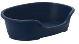 Karlie Haustierkorb Domus L: 60 cm B: 47 cm H: 22 cm dunkelblau 60 cm Innenfläche
