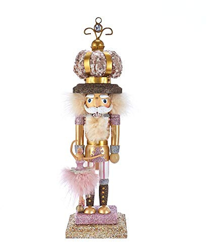 Kurt Adler 14-Inch Hollywood™ Ballet and Crown Nutcracker