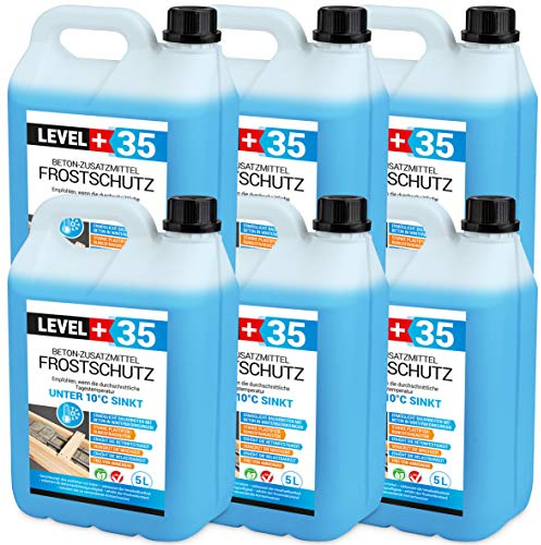 30 L Beton-Zusatzmittel Frostschutz Plastifizierer Betonzusatz Betonverflüssiger RM35