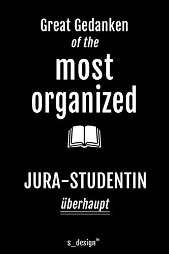 Notizbuch für Jura-Studenten / Jura-Student / Jura-Studentin: Originelle Geschenk-Idee [120 Seiten kariertes blanko Papier]