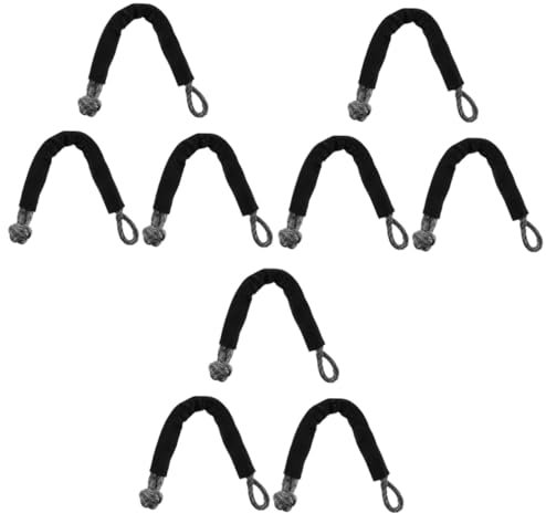 ibasenice 3stücke Shackles Seil Towing Recovery Strap Werkzeug Hochfestes Polyethylen Zufällige Farbe Für Offroad Und -anwendungen