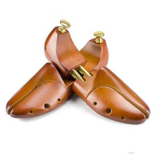 XPJYUA Schuhspanner Schuhspanner for Herren und Damen, Verstellbarer Schuhspanner aus Holz mit Zwei Rohren, Schuhspanner(37-38)