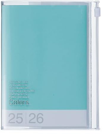 MARK'S 2025/26 Taschenkalender, A6 Colors, Mint: Von September 2025 bis Dezember 2026